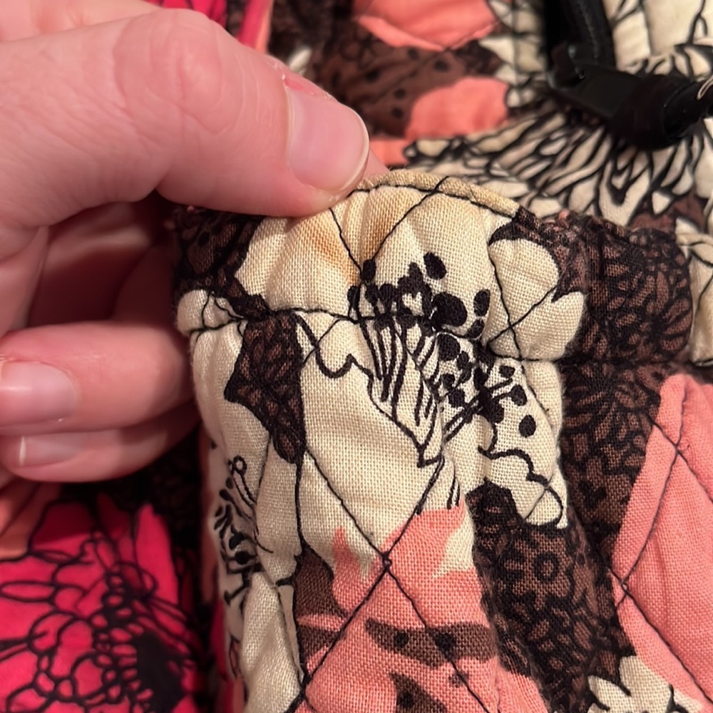 Vera Bradley Backpack - Mocha Rouge - Picture 5 of 8